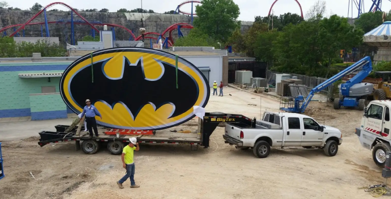 batman roller coaster logo | Northwest Coaster